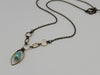 The Shining Soul Necklace in Provence + Brass