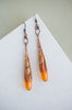 Antwerp Earrings in Saffron + Copper
