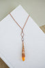 Antwerp Necklace in Saffron + Copper