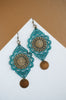 Tibetan Lace in Renfrew Blue + Brass