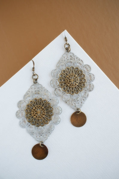 Tibetan Lace in Paris Grey + Brass