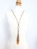 Antwerp Necklace in Saffron + Copper