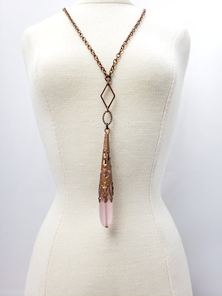 Antwerp Necklace in Rosé + Copper