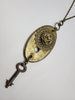 "Open the Door" – Vintage Hardware Necklace in Brass