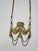 "Life is a Gift"  – Vintage Brass Hardware Necklace