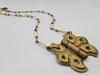 "The Social Butterfly" - Vintage Brass Hardware Necklace