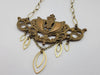 "Lineage" - Vintage Brass Hardware Necklace