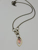 The Shining Soul Necklace in Blush + Brass